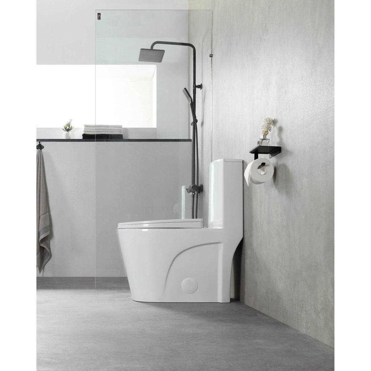 K-0382 toilet bathroom side view square